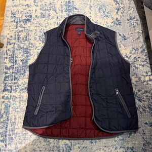 Men's Scott Barber Quilted Blue Vest